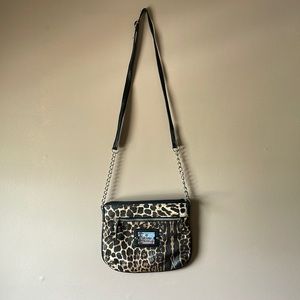Leopard print bag